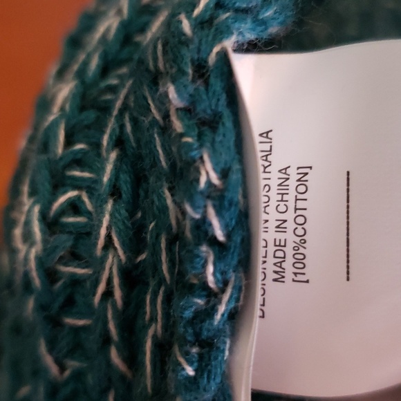 Cozy Dark Teal Duster Cardigan. NWT. Pockets!  Marled. - Picture 12 of 12